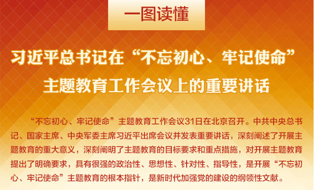 习近平总书记在“不忘初心、牢记使命”主题教育工作会议上的重要讲话